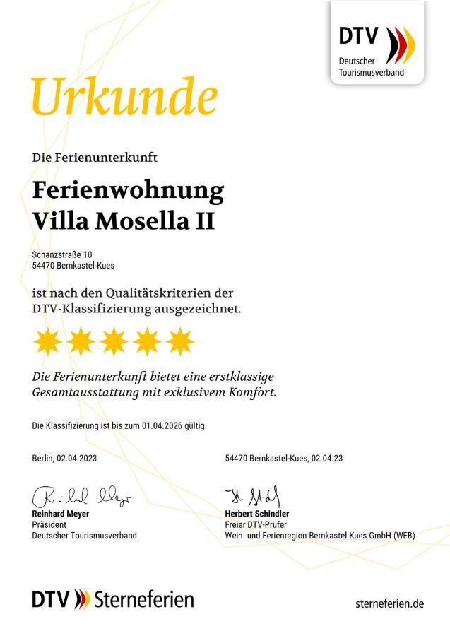Ferienwohnungen Villa Mosella 베른카슈텔쿠에스 외부 사진